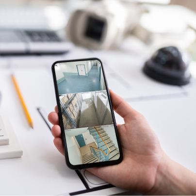 Tucson security camera feed on cell phone